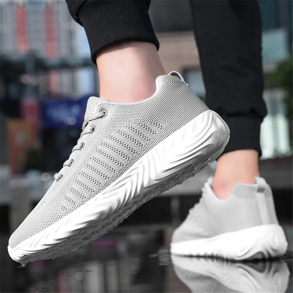 LEADER SHOW Men's Low top Athletic Fashion Sneakers Lightweight Casual Sports Walking Running Shoes