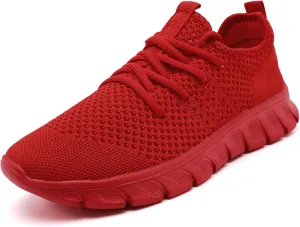 Men Running Tennis Shoes Gym Fashion Sneakers Walking Workout Shoes Athletic Slip on Breathable Mesh Comfortable Lightweight Casual Sport Shoe