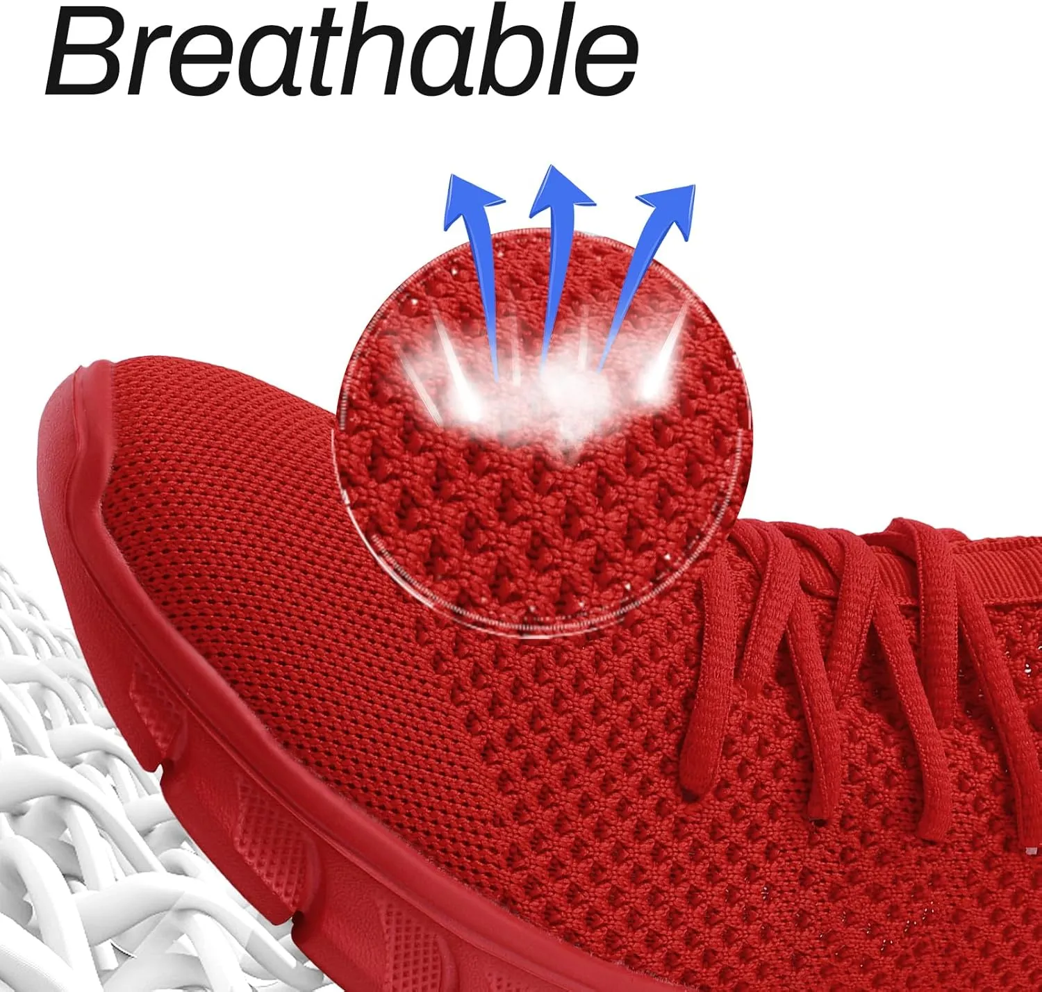 Men Running Tennis Shoes Gym Fashion Sneakers Walking Workout Shoes Athletic Slip on Breathable Mesh Comfortable Lightweight Casual Sport Shoe