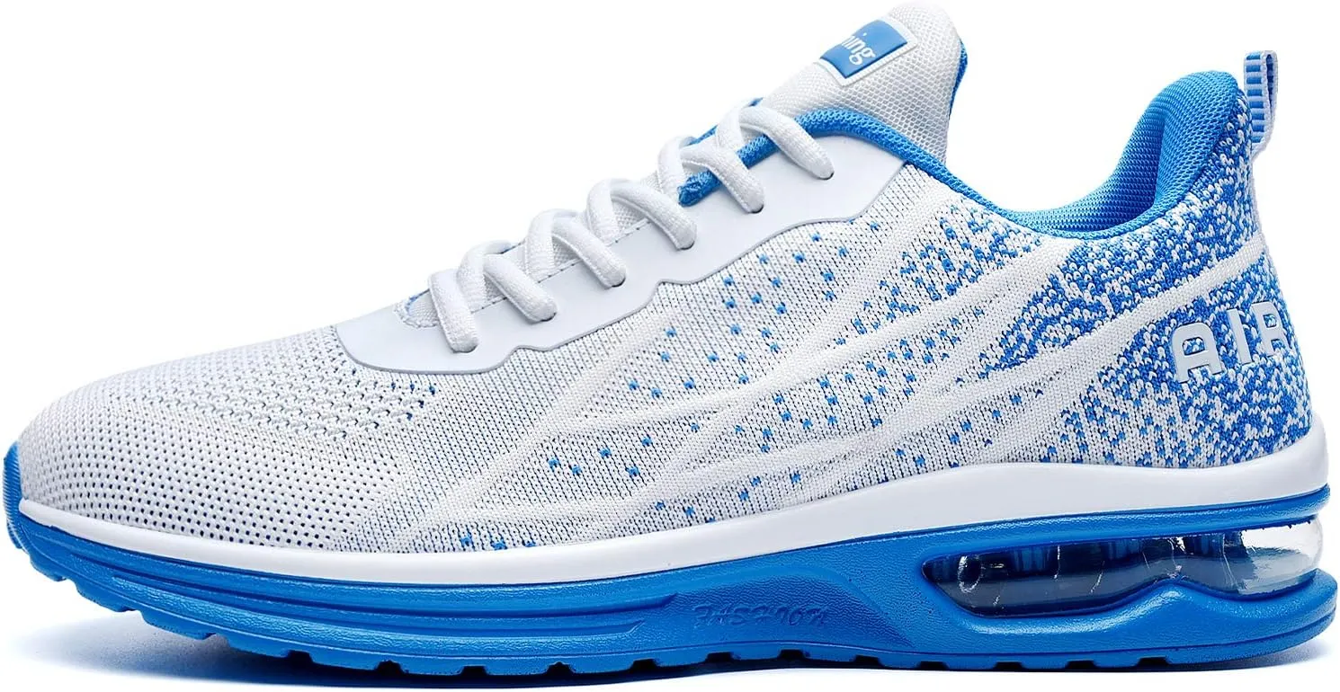 Mens Air Running Shoes Athletic Non Slip Walking Jogging Tennis Sneakers(US 7-12.5 D(M))