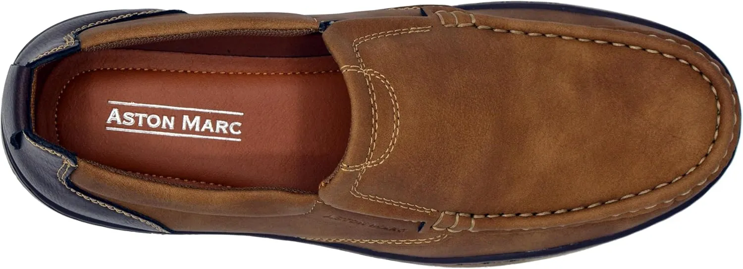 Men's Comfort Casual Shoes, Lightweight Slip-On Loafers with Cushioned Insole for All-Day Comfort