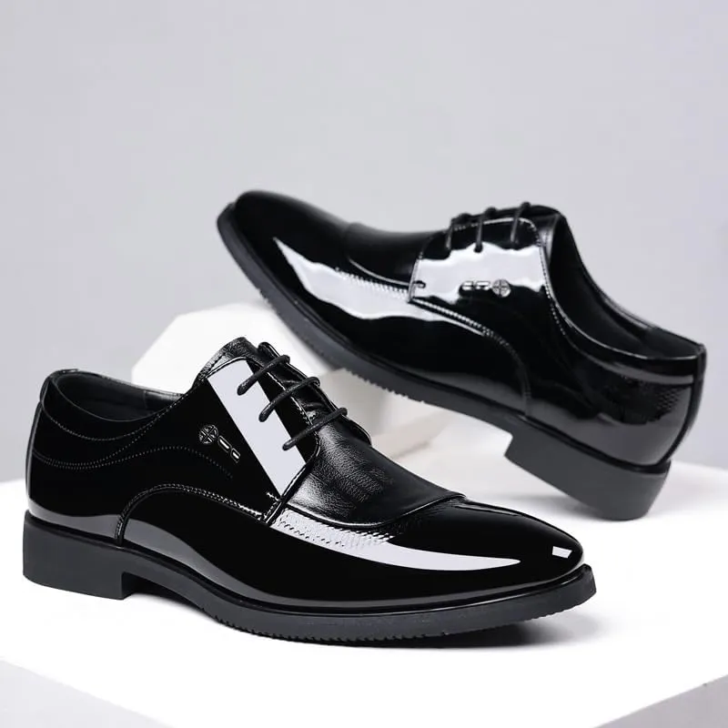 Men's Formal Classic Business Oxford Shoes Mens Lightweight Comfortable Fashion Sneakers Casual Derby Shoes for Men