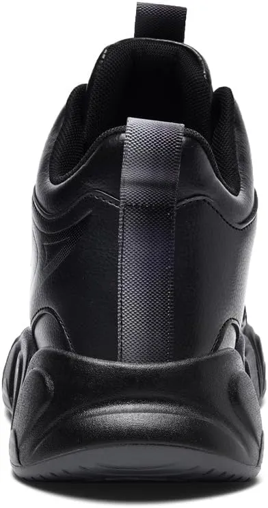 Men's High-Top Basketball Shoes,Artificial Leather Sneakers,Plus Sizes