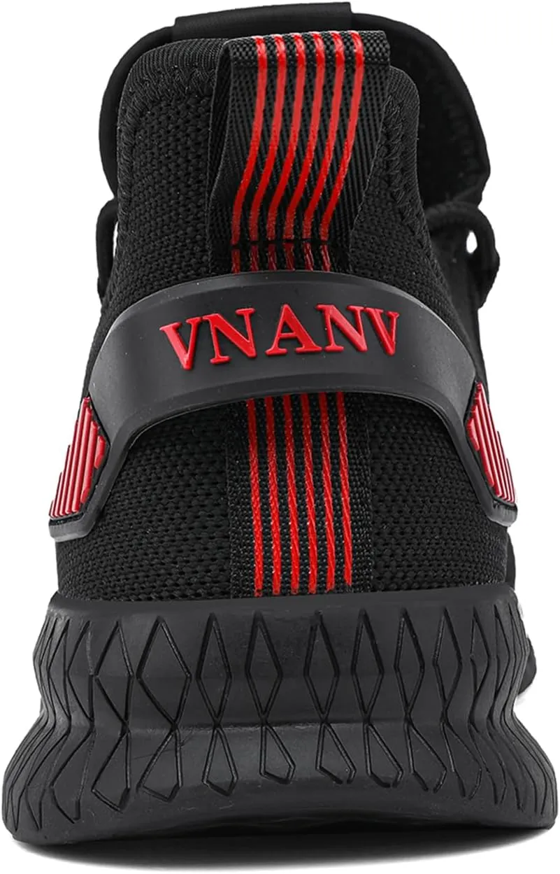 Men's Running Shoes - Lightweight Athletic Sneakers with Breathable Mesh, Non-Slip Sole for Gym, Walking, and Daily Wear - Available in Sizes 14-18