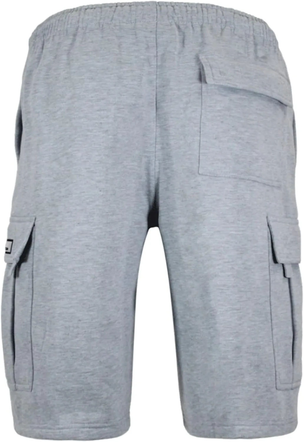 Men's Solid Fleece Cargo Shorts