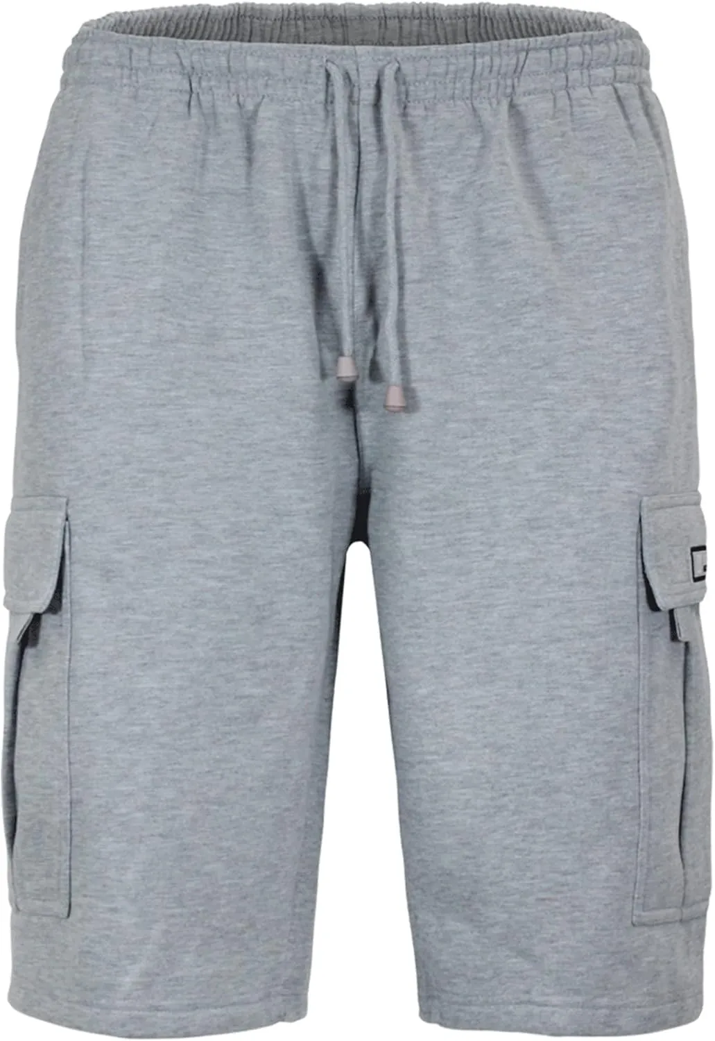 Men's Solid Fleece Cargo Shorts