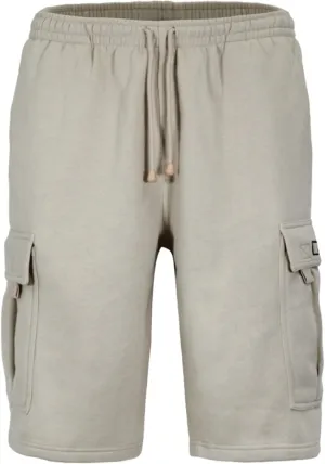 Men's Solid Fleece Cargo Shorts