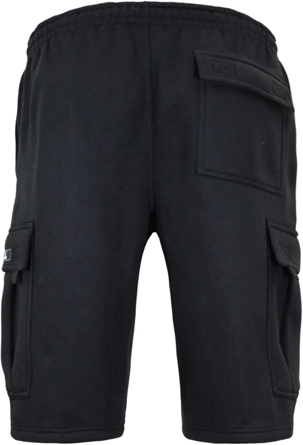 Men's Solid Fleece Cargo Shorts