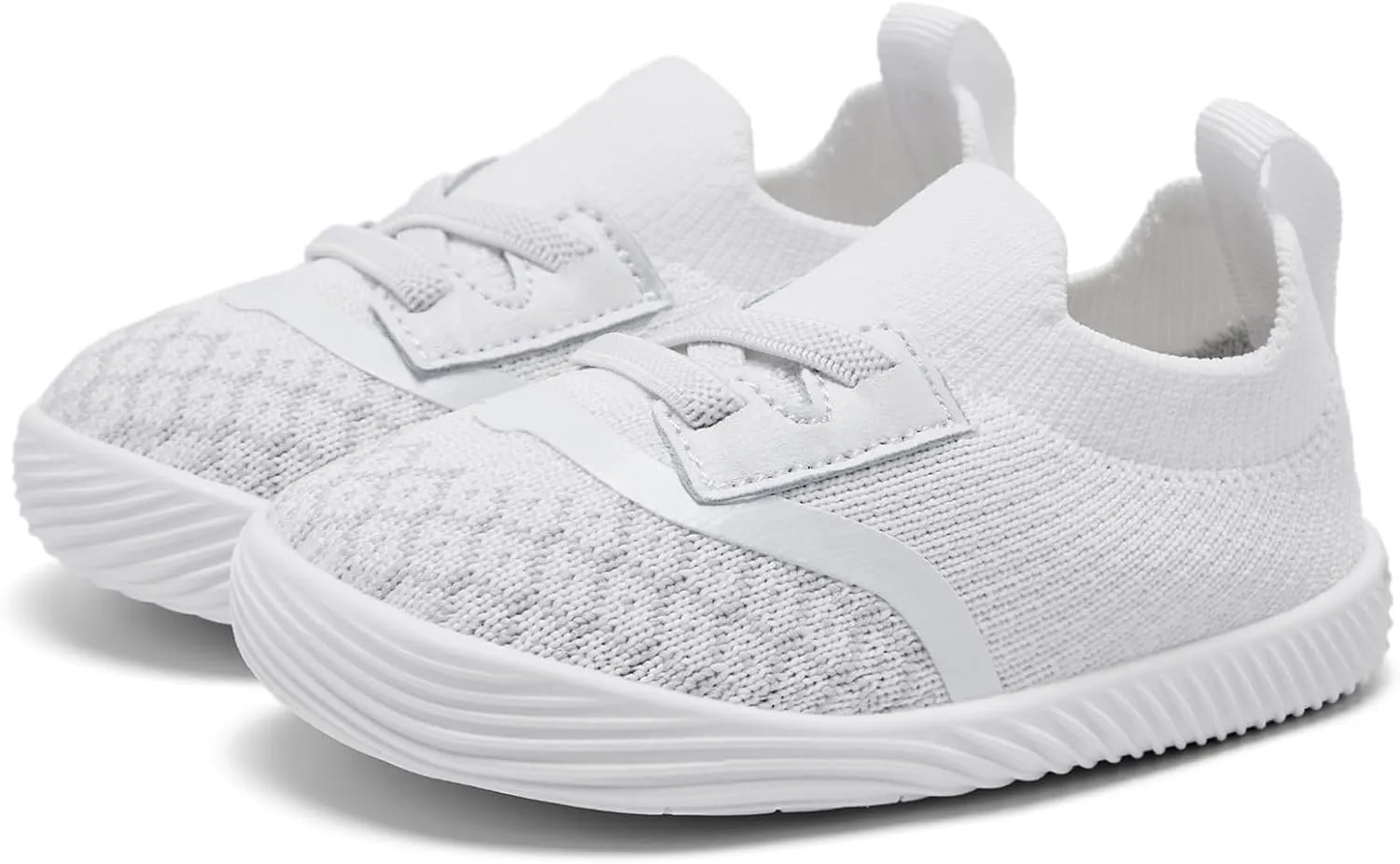 MORENDL Toddler Slip On Sneakers Baby Walking Shoes Non-Slip Breathable Boys & Girls Tennis Shoes Infant Running Shoes