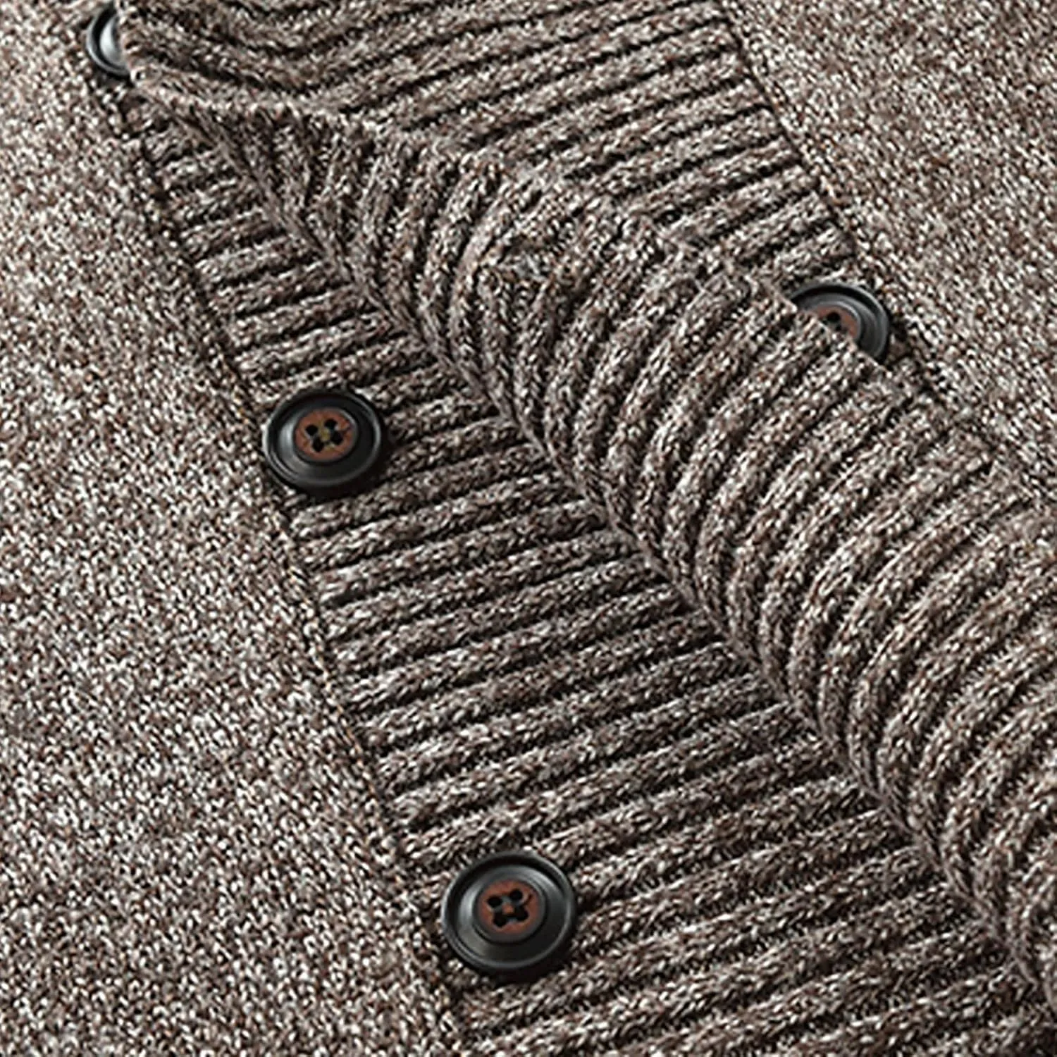 Muscularfit Mens Cardigan Sweaters Big and Tall Long Sleeve Double Breasted Casual Sweater Fashion Vintage Winter Jacket Coat