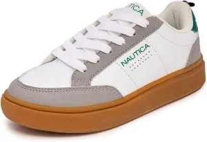 Nautica Kids Boys Lace-Up Fashion Sneakers Low-Top Dress Shoes for Youth - (Big Kid/Little Kid)