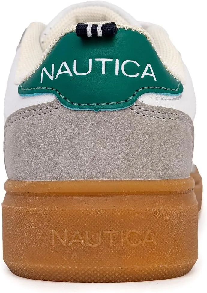 Nautica Kids Boys Lace-Up Fashion Sneakers Low-Top Dress Shoes for Youth - (Big Kid/Little Kid)