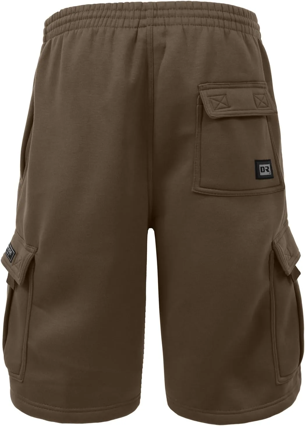 NE PEOPLE Mens Active Comfy Workout Gym Elastic Drawstring Fleece Cargo Sweat Shorts (M-7XL)