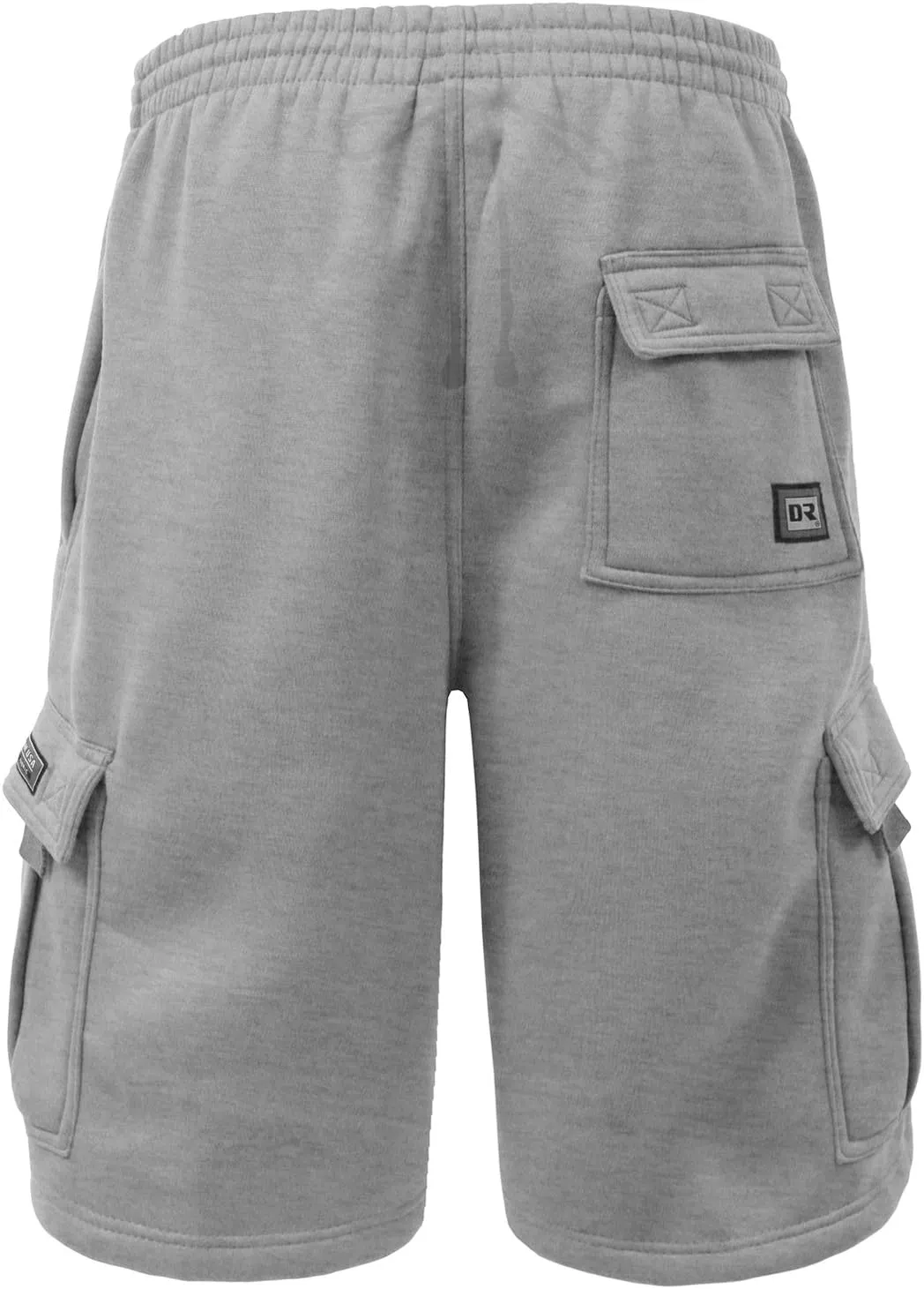 NE PEOPLE Mens Active Comfy Workout Gym Elastic Drawstring Fleece Cargo Sweat Shorts (M-7XL)