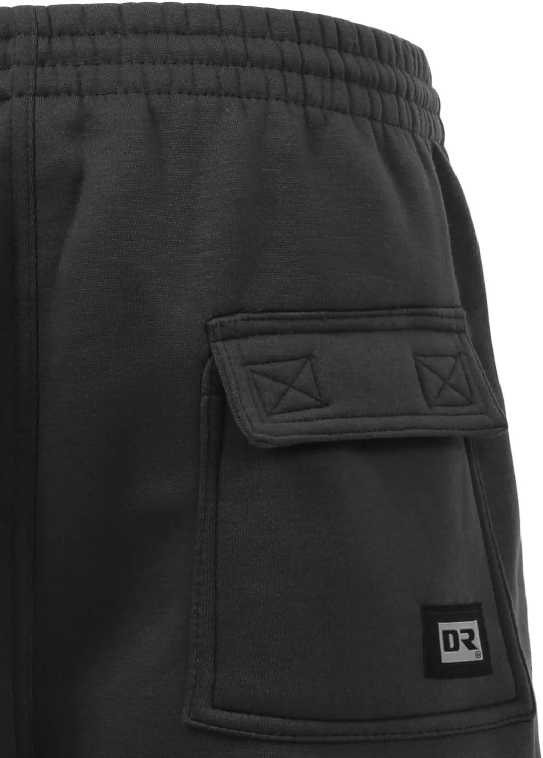 NE PEOPLE Mens Active Comfy Workout Gym Elastic Drawstring Fleece Cargo Sweat Shorts (M-7XL)