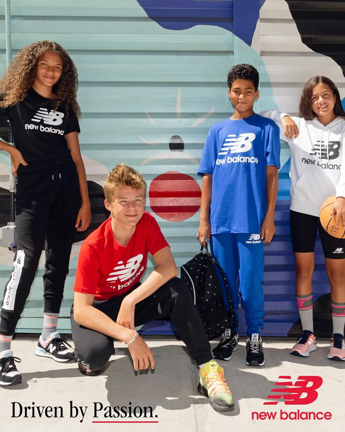 New Balance Boys Sweatpants - Lightweight Fleece Boys Athletic Pants with Pockets and Adjustable Waistband (Sizes: 8-20)