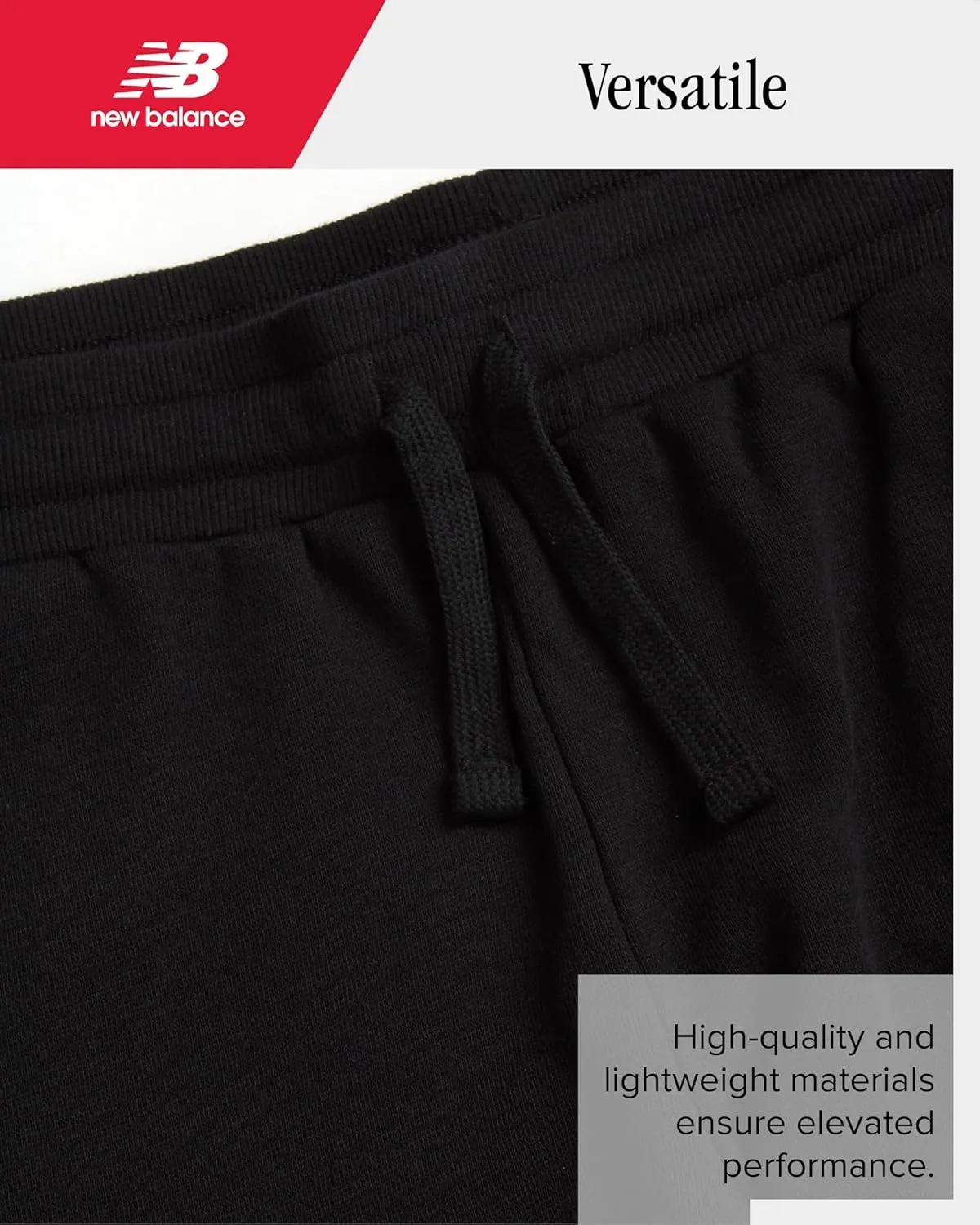 New Balance Girls' Sweatpants - Active Fleece Jogger Pants (Size: 4-16)