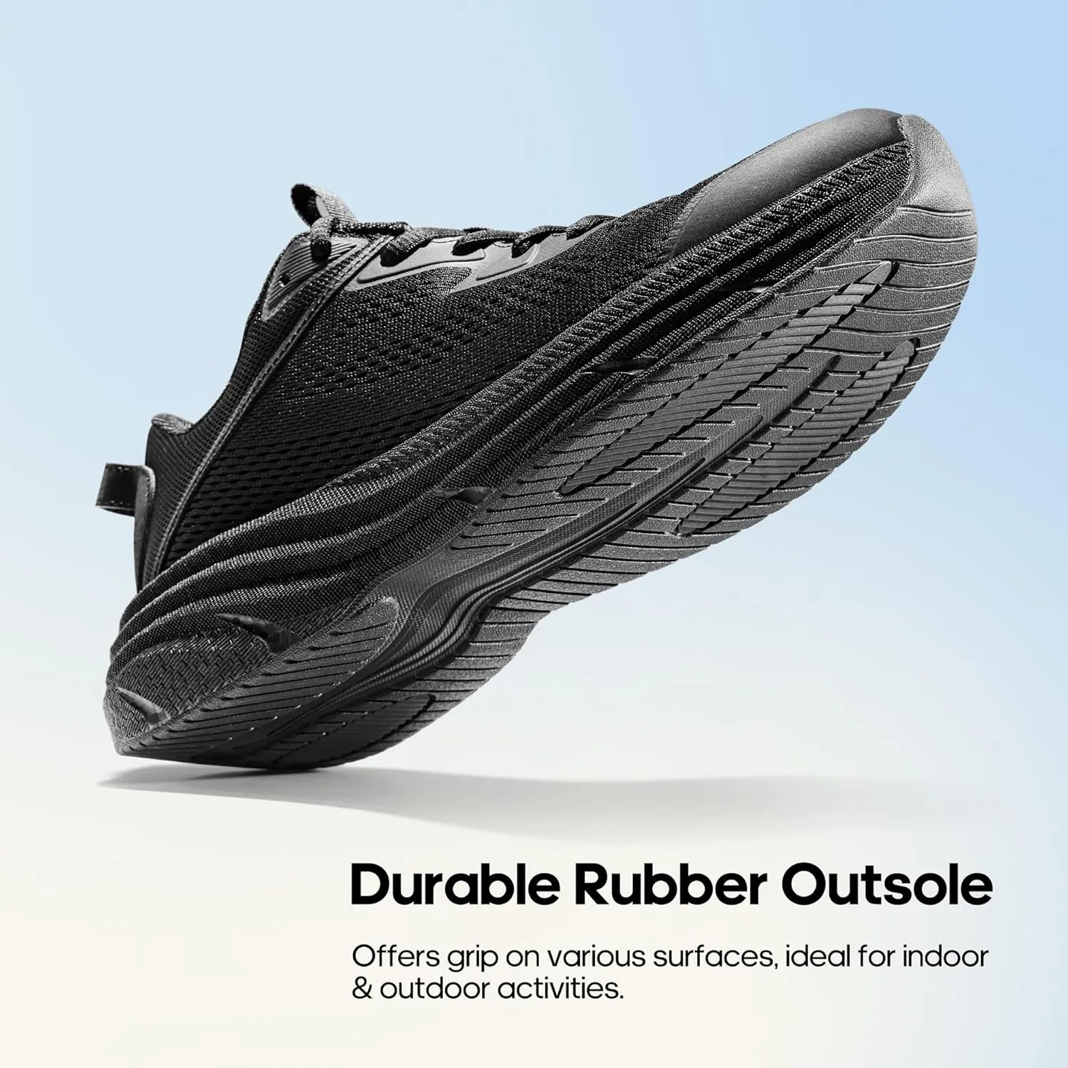 NORTIV 8 Men's Running Shoes, Comfortable Cushioning Sneakers, Breathable Non Slip Tennis Walking Athletic Footwear for Gym Workout Jogging