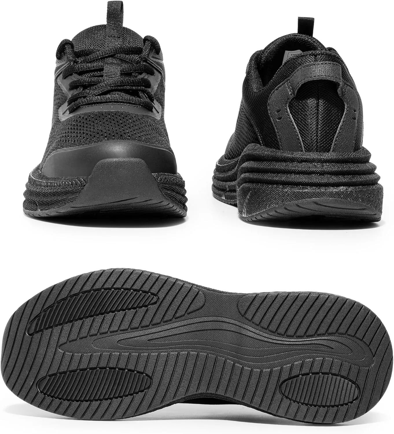 NORTIV 8 Men's Running Shoes, Comfortable Cushioning Sneakers, Breathable Non Slip Tennis Walking Athletic Footwear for Gym Workout Jogging