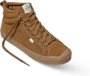 OCA High Suede Sneakers, Comfortable Shoes for & Women, Lightweight & Sustainable, Versatile Casual Footwear with 100% Vegan Insoles, Rubber