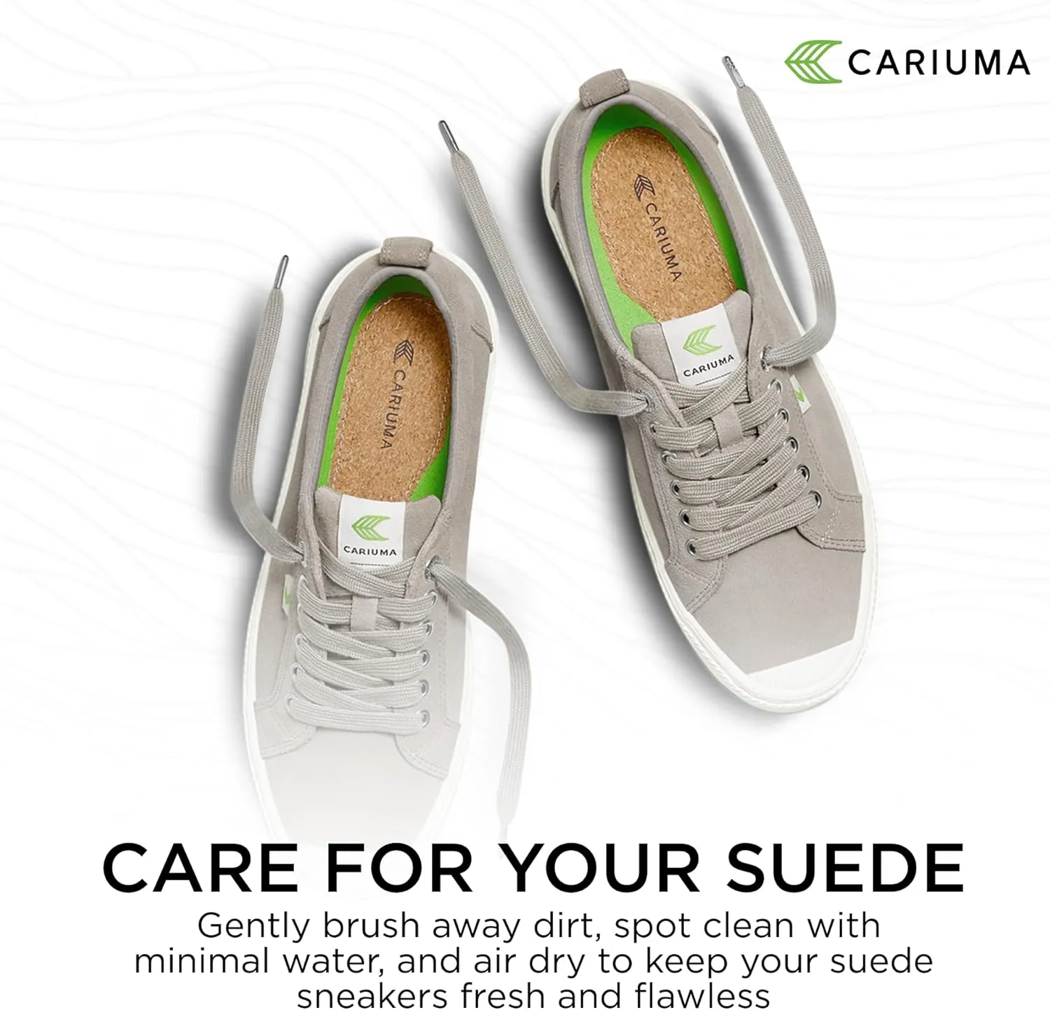 OCA Low Suede Sneakers, Comfortable Shoes for Women, Lightweight & Sustainable, Versatile Casual Footwear with 100% Vegan Insoles, Rubber