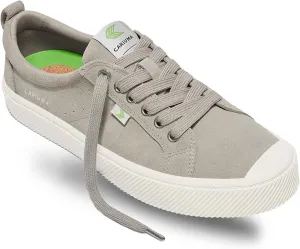OCA Low Suede Sneakers, Comfortable Shoes for Women, Lightweight & Sustainable, Versatile Casual Footwear with 100% Vegan Insoles, Rubber