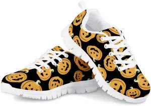 PinUp Angel Kid Girls Running Sports Sneakers Cute Casual Leopard/Floral Print Walking Shoes