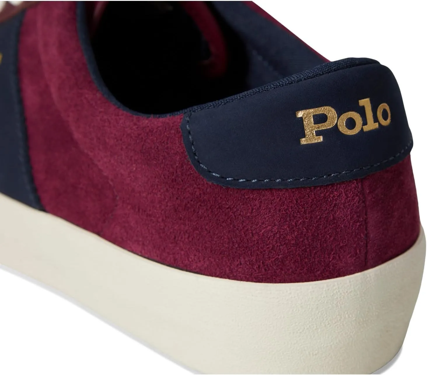 POLO RALPH LAUREN Men's Suede Leather-Sayer Sport-Sneakers-Low Top Lace