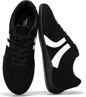 Project Cloud Ballerina Sneakers for Women – Memory Foam Lace-Up Womens Shoes – Lightweight & Non Slip Womens Shoes Casual – All-Day Women's Fashion Sneakers for 2025 (Goal)