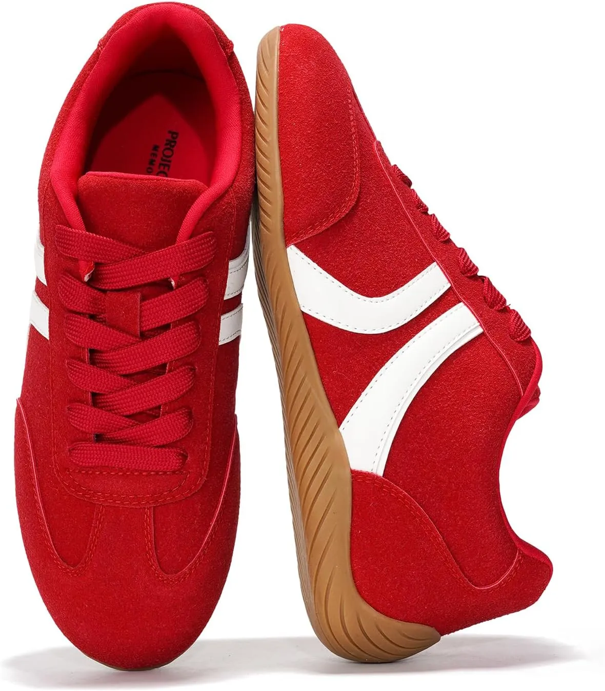 Project Cloud Barefoot Shoes Women – Comfortable Lace-Up Womens Shoes with Memory Foam – Lightweight & Non Slip Womens Shoes Casual – All-Day Women's Fashion Sneakers for 2025 (Goal)