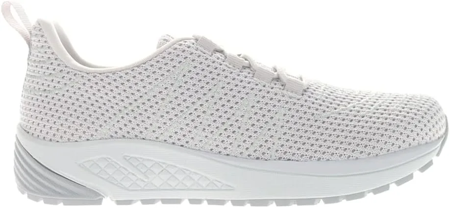 Propet Womens Tour Knit Walking Sneakers Shoes Casual - Off White