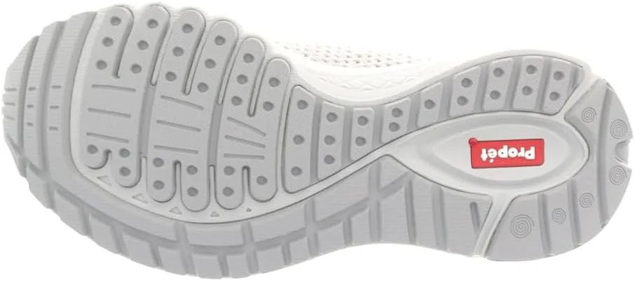Propet Womens Tour Knit Walking Sneakers Shoes Casual - Off White