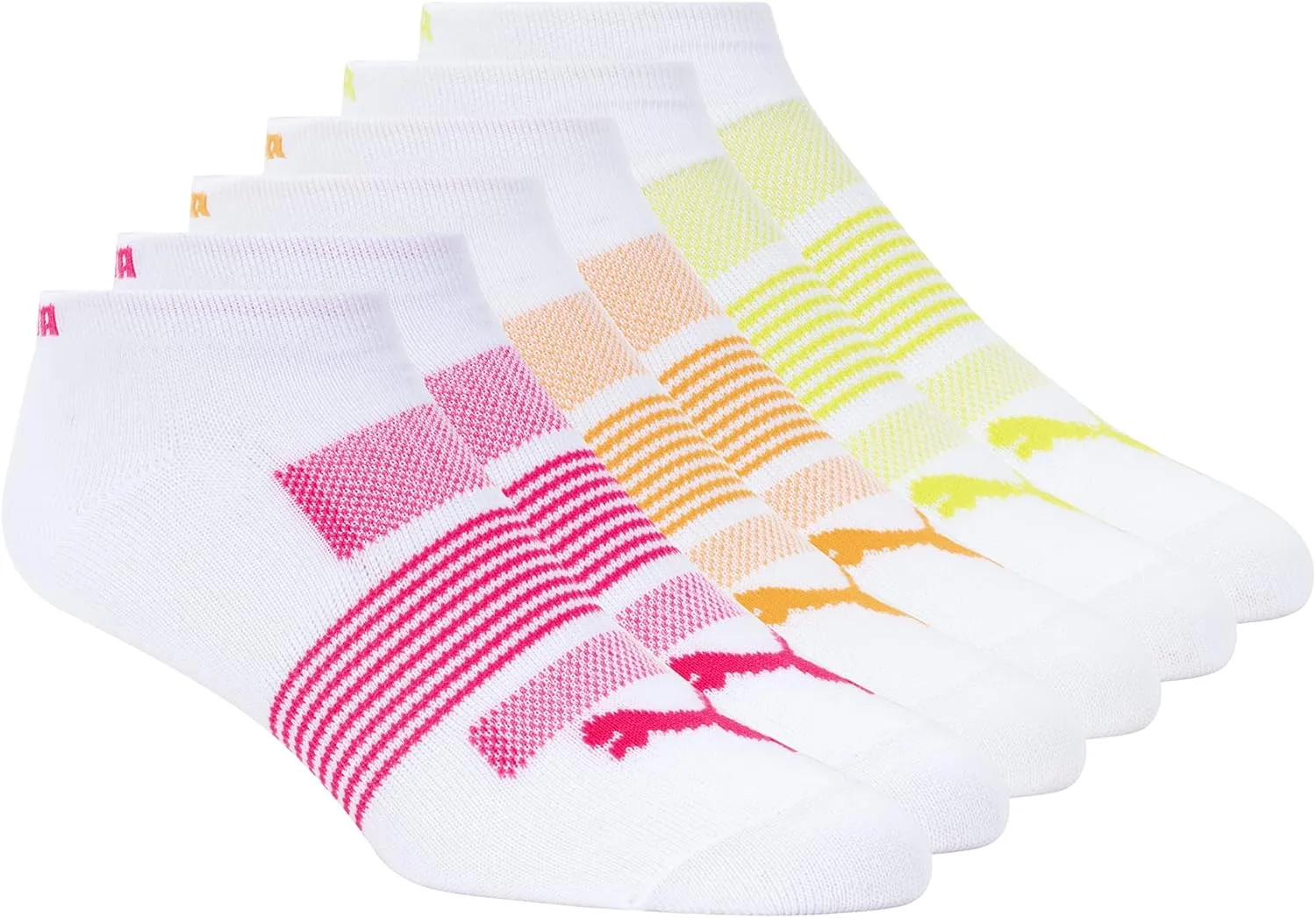 PUMA Women's 6 Pack Runner Socks