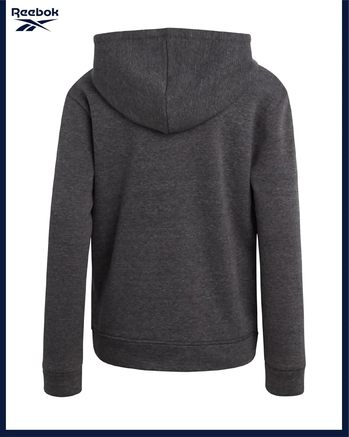 Reebok Boys' Tracksuit - 2 Piece Fleece Pullover Hoodie and Athletic Jogger Sweatpants for Boys (Sizes: 8-14)
