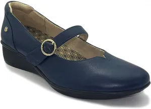 Revere Sicily Women's Mary Janes - Premium Leather - Cushioned Heel - Contoured Footbed - Adjustable Strap with Strap Extensions and Fit Kit