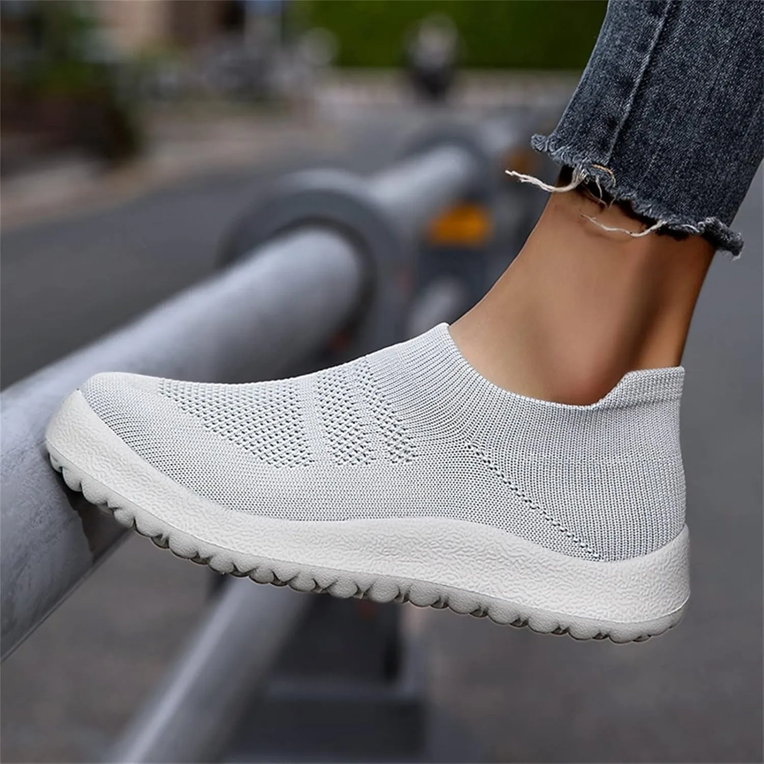 Running Shoes for Women Wide Walking Shoes Women Arch Support 11w Slip On Shoes for Elderly Women Silver Sneakers for Women Slip On Athletic Shoes Women Size 5