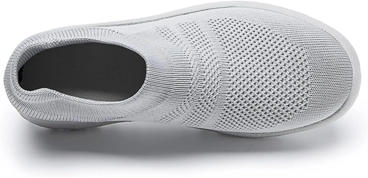 Running Shoes for Women Wide Walking Shoes Women Arch Support 11w Slip On Shoes for Elderly Women Silver Sneakers for Women Slip On Athletic Shoes Women Size 5