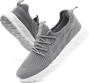 Running Shoes Women Tennis Walking Sneakers Slip On Gym Shoes Non Slip Workout Sneakers for Womens Casual Mesh Footware Fashion Lightweight