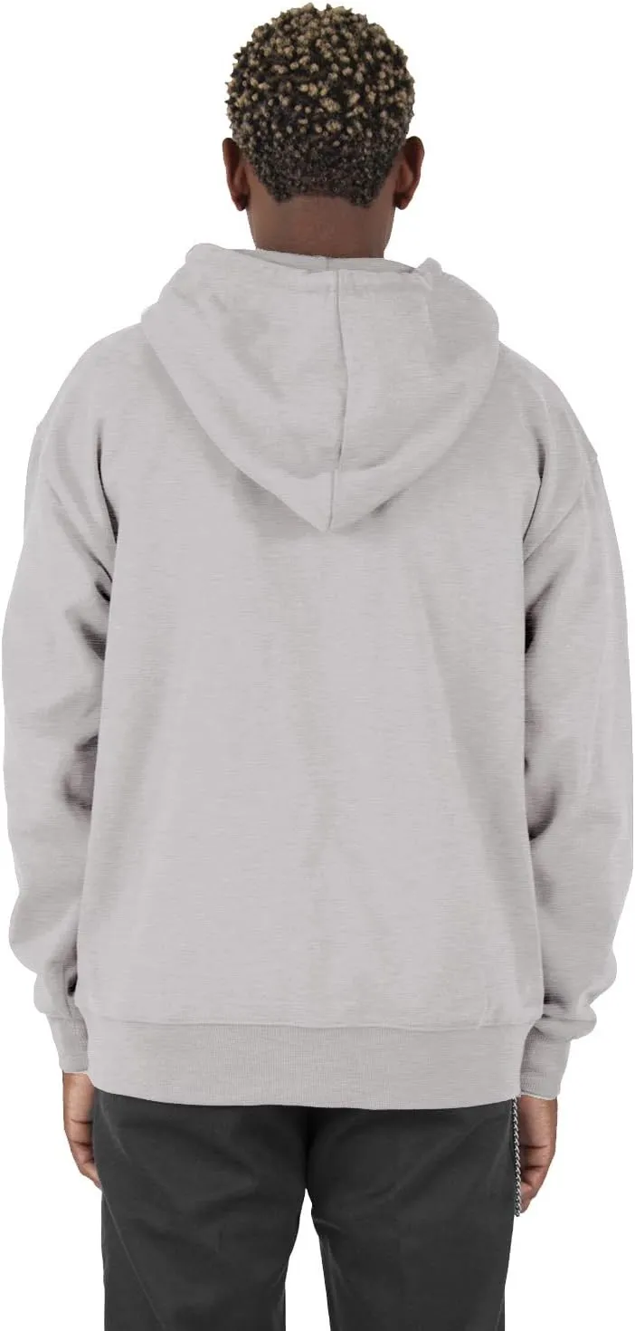 Shaka Wear Mens Men’s Hoodie Sweatshirt – Heavyweight Long Sleeve Fleece Soft Warm Casual Hooded Pullover Sweater Top
