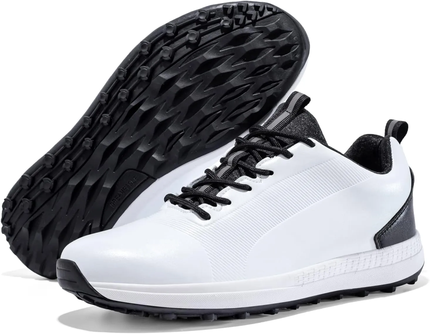 Spikeless Golf Shoes Men Waterproof Golf Shoes Comfortable Breathable Golf Footwear Mens Golf Sneakers Golf Walking Shoes
