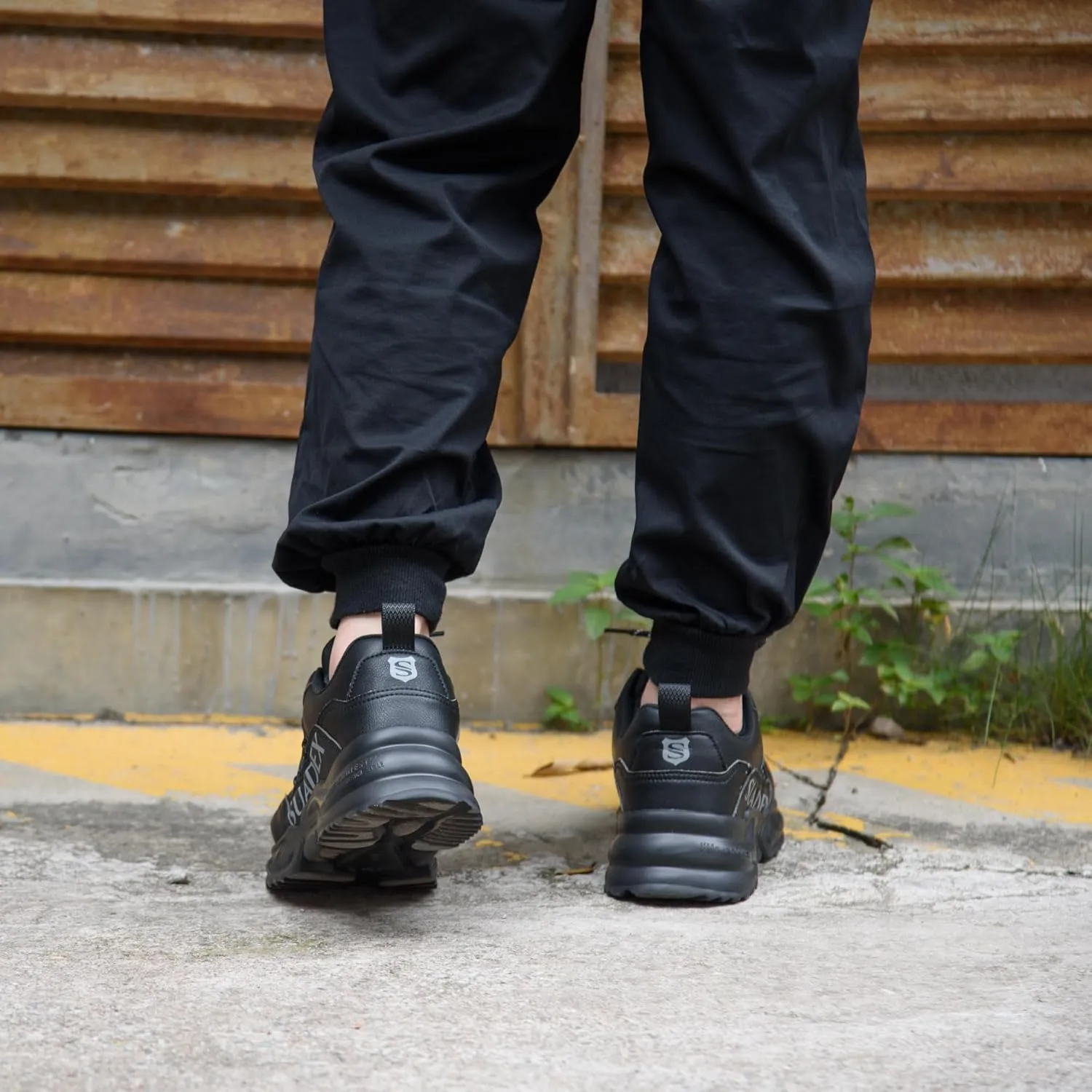 SUADEX Steel Toe Shoes for Men Women Safety Toe Work Shoes Breathable Steel Toe Sneakers Puncture Resistant