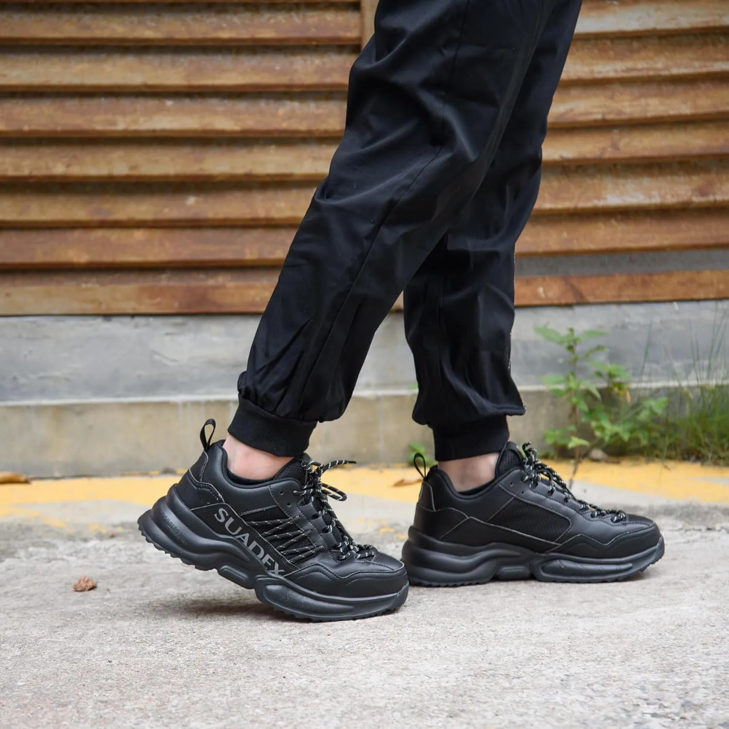 SUADEX Steel Toe Shoes for Men Women Safety Toe Work Shoes Breathable Steel Toe Sneakers Puncture Resistant
