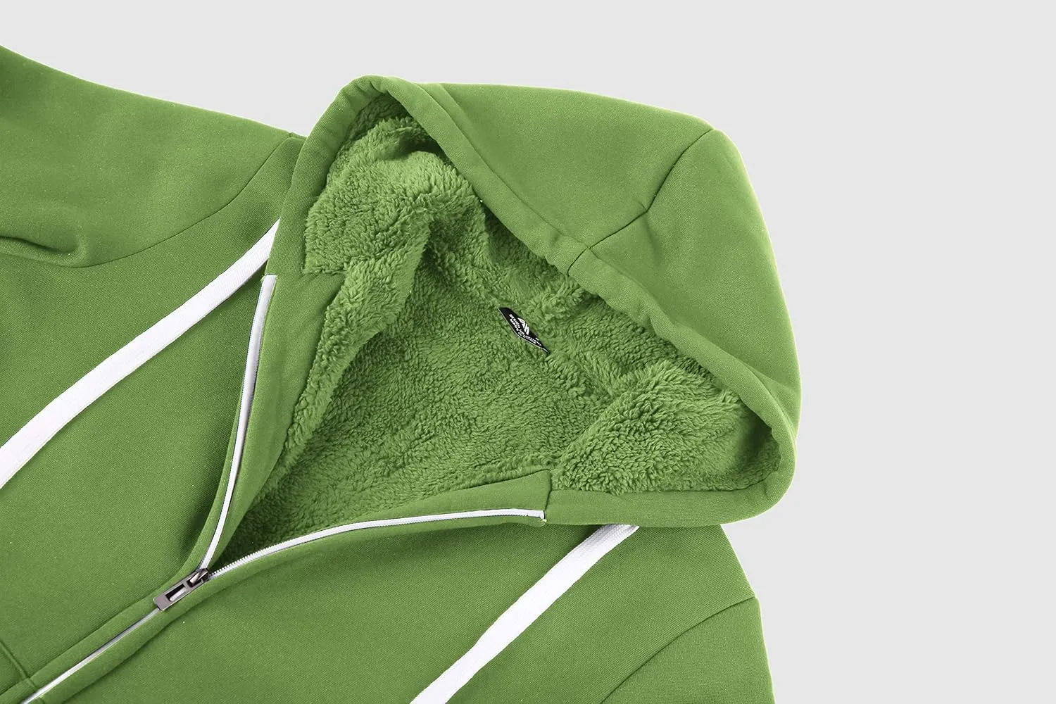 SWISSWELL Hoodies for Women Winter Fleece Sweatshirt - Full Zip Up Thick Sherpa Lined Hooded Jacket