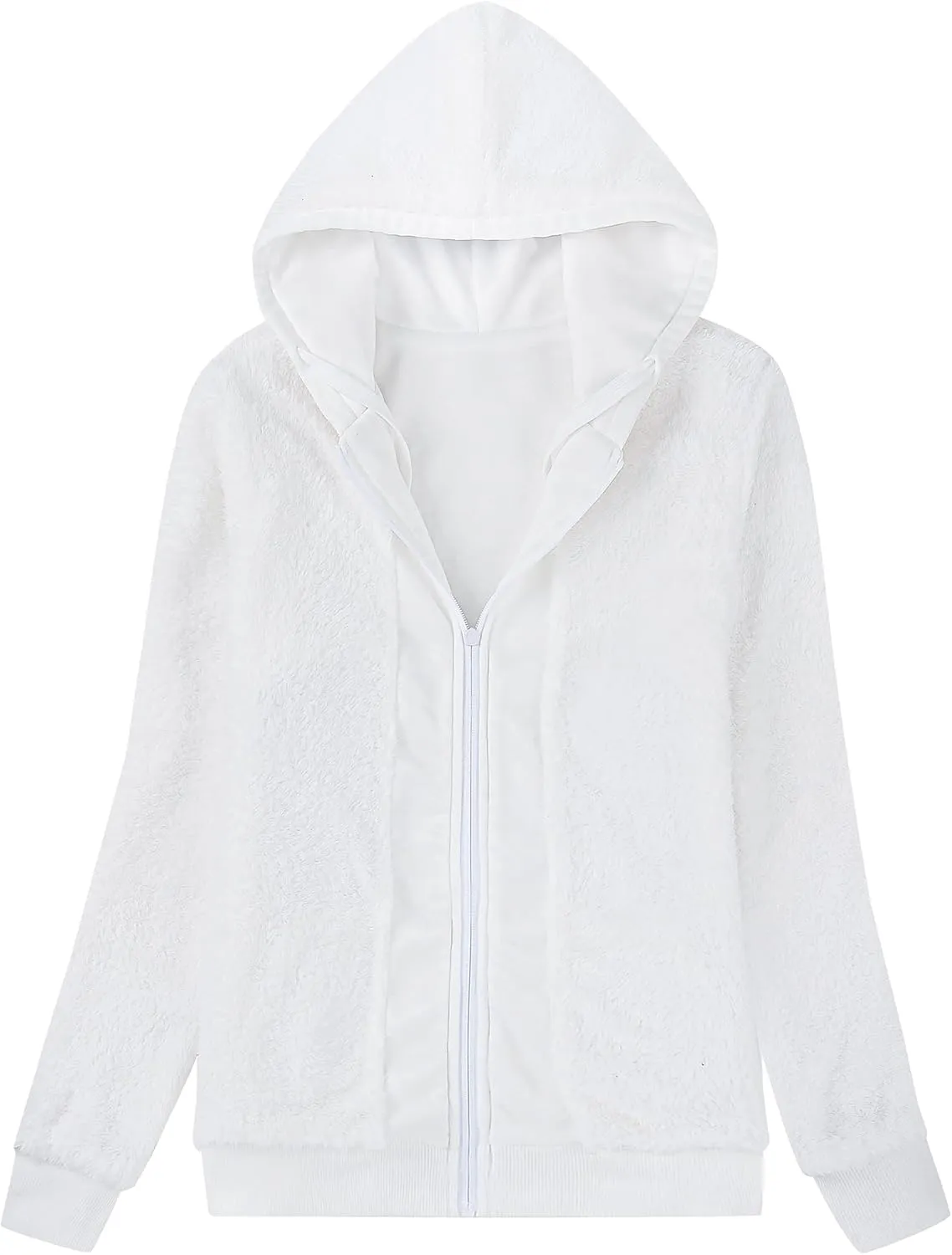 SWISSWELL Hoodies for Women Winter Fleece Sweatshirt - Full Zip Up Thick Sherpa Lined Hooded Jacket