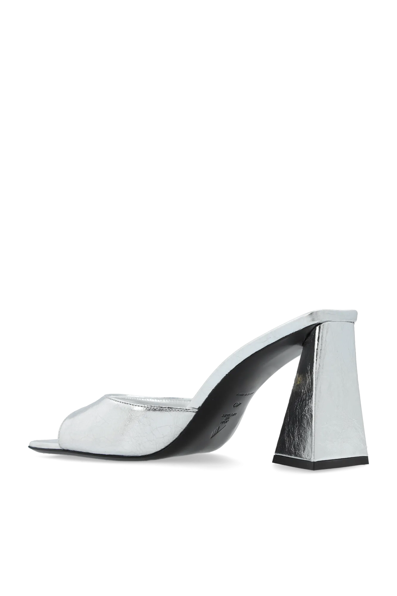 The Attico Heeled Slippers `mini Devon`