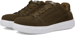 Volcom® Evolve EH Comp Toe Men Shoes – Suede and Leather Upper – Soft Insole – Memory Foam Cushioning Olive 8 W