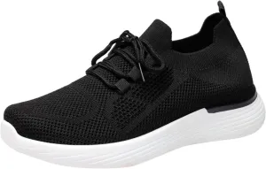 Women Comfortable Slip On Shoes Casual Walking Sneakers Lightweight Canvas Flats Non Slip Breathable Loafers