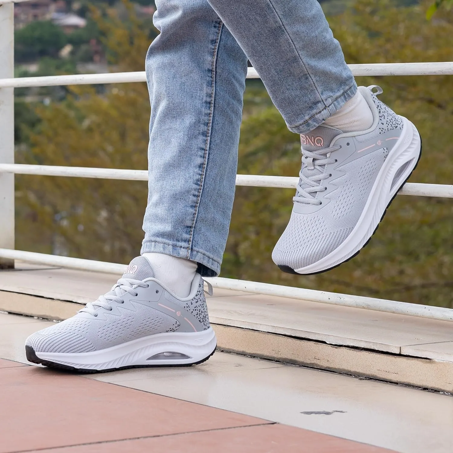 Womens Arch Support Walking Shoes Wide Toe Box Orthotic Sneakers Air Tennis Shoes for Plantar Fasciitis Pain Relief, Size 6-11