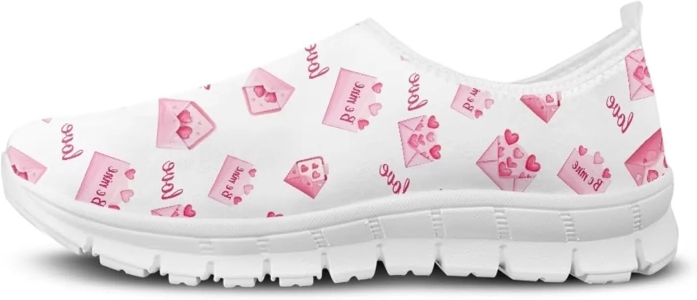 Women’s Canvas Shoes Low Top Fashion Sneakers Slip on Walking Shoe（White Sole）