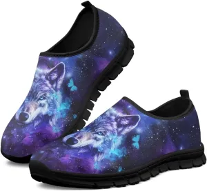 Women's Multicolor Low-Cut Animal Pattern Casual Sneakers - Laceless Non-Slip Low Profile, Walking Shoes Polyester Fabric Tennis Shoes